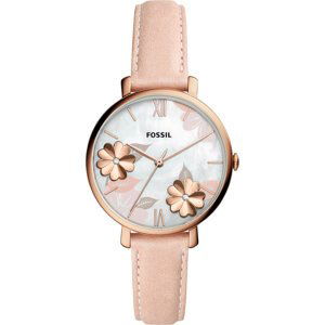 Hodinky Fossil Jacqueline ES4671 Pink/Rose Gold