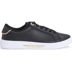 Sneakersy Tommy Hilfiger Chic Hw Court Sneaker FW0FW07813 Black BDS