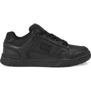 Sneakersy Tommy Jeans Tjm Leather Skater Tongue EM0EM01260 Black BDS