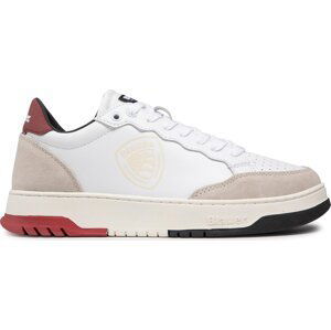 Sneakersy Blauer F2HARPER03/LES Wrd White/Red