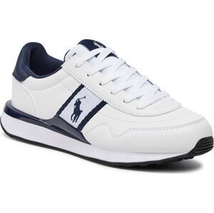 Sneakersy Polo Ralph Lauren RL00606100 J White Tumbled/Navy W/ Navy Pp