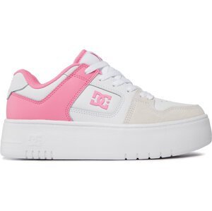 Sneakersy DC Manteca4 Pltfrm ADJS100156 Pink/White PW0