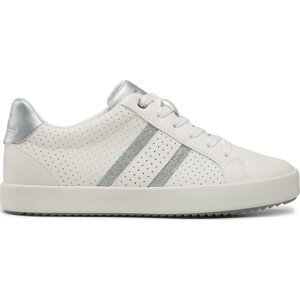 Sneakersy Geox D Blomiee F D356HF 054AJ C1151 Optic White/Silver