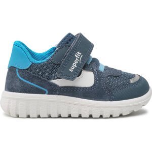 Sneakersy Superfit 1-006195-8030 M Blau/Turkis