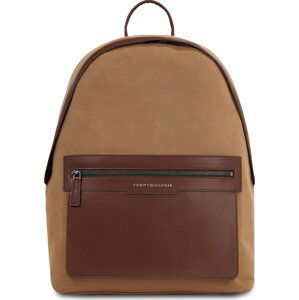 Batoh Tommy Hilfiger Th Classic Dome Backpack AM0AM12228 Desert Khaki GWJ