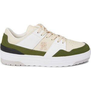 Sneakersy Tommy Hilfiger Th Lo Basket Sneaker FW0FW07309 Sugarcane AA8