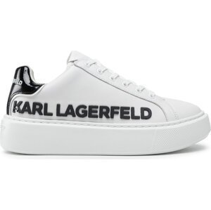 Sneakersy KARL LAGERFELD KL62210 White Lthr w/Black