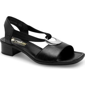 Sandály Rieker 62662-01 Black