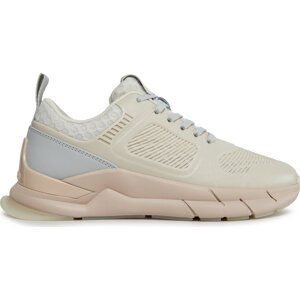 Sneakersy Calvin Klein Lace Up Runner - Caged HW0HW01996 Dk Ecru/Pearl Grey 0F8