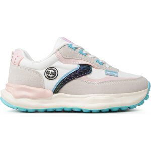 Sneakersy Big Star Shoes KK274097 White/Pink