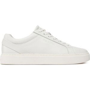 Sneakersy Calvin Klein Low Top Lace Up Archive Stripe HM0HM01292 Triple White 0K4