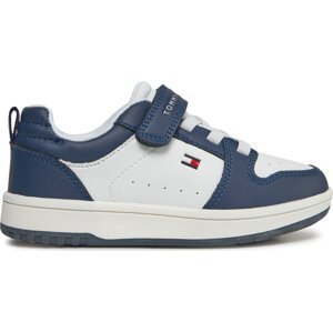 Sneakersy Tommy Hilfiger Low Cut Lace Up/Velcro Sneaker T1X9-33340-1355 Blue/White X007