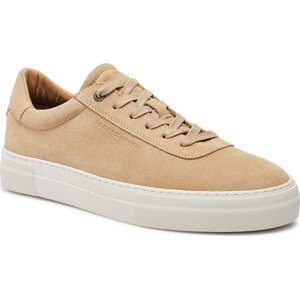 Sneakersy Tommy Hilfiger Modern Premium Suede Cupsole FM0FM04745 Clayed Pebble AB3