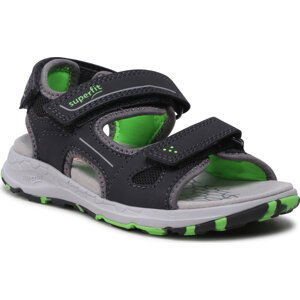 Sandály Superfit 1-000583-2010 M Grey/Lightgreen