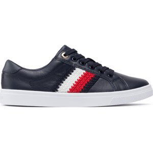 Sneakersy Tommy Hilfiger Corporate Cupsole Sneaker FW0FW06457 Desert Sky DW5