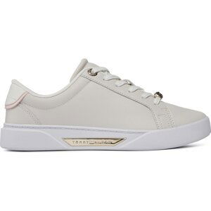 Sneakersy Tommy Hilfiger Golden Hw Court FW0FW07702 Misty Coast PQT