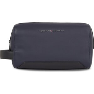 Kosmetický kufřík Tommy Hilfiger Th Ess Corp Washbag AM0AM12183 Space Blue DW6