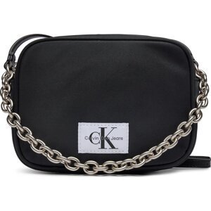 Kabelka Calvin Klein Jeans Nylon Chain Camera Bag18 K60K611224 Černá