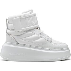 Sneakersy KARL LAGERFELD KL63555 White Lthr/Mono