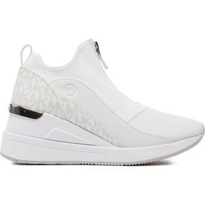 Sneakersy MICHAEL Michael Kors Spencer Wedge Trainer Bright Wht