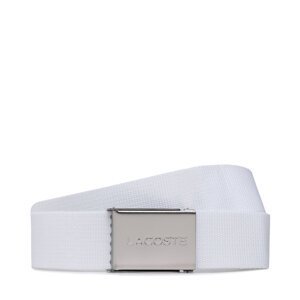 Pánský pásek Lacoste RC2012 Bright White 001