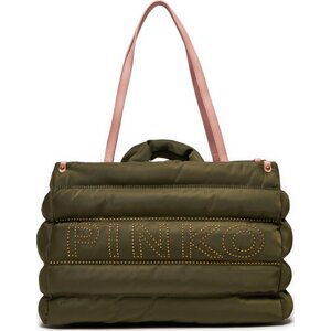 Kabelka Pinko Shopper Nylon AI 23-24 PLTT 101964 A17V Verde Abet V62Q