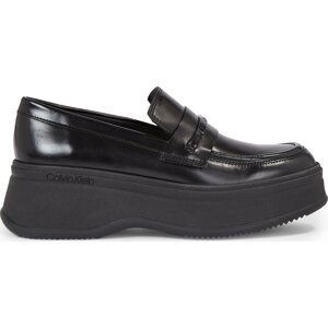 Loafersy Calvin Klein Pitched Loafer W/Hw HW0HW01817 Ck Black BEH