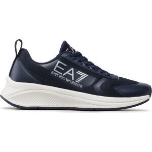 Sneakersy EA7 Emporio Armani X8X125 XK303 R649 Black/Iris/Silver