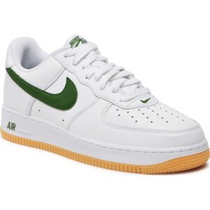 Boty Nike Air Force 1 Low Retro QS FD7039 101 White/Forest Green/Gum Yellow
