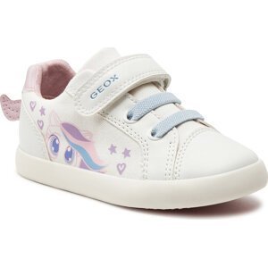 Sneakersy Geox B Gisli Girl B451MC 01054 C0406 S White/Pink