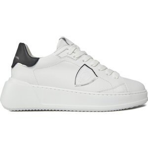 Sneakersy Philippe Model Temple Low TRES V010 Blanc/Noir
