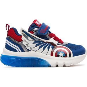 Sneakersy Geox J Ciberdron Boy J45LBB 01454 C0200 M Blue/Red