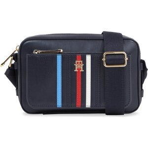 Kabelka Tommy Hilfiger Iconic Tommy Camera Bag Corp AW0AW16106 Space Blue DW6