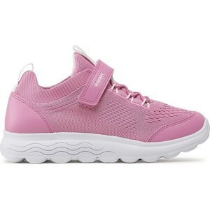 Sneakersy Geox J Spherica Girl J26GYB06KBCC8004 D Pink