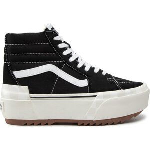 Sneakersy Vans Sk8-Hi Stacked VN0A4BTW5ZN1 (Suedecanvas)Blkblncdbinc