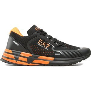 Sneakersy EA7 Emporio Armani X8X094 XK239 K639 Black/Orange