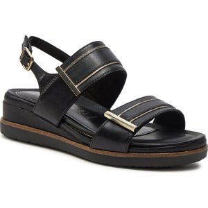 Sandály Tamaris 1-28217-42 Black/Gold 048