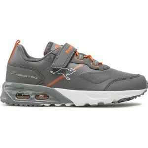 Sneakersy KangaRoos Kx-Destro Ev 10026 000 2124 Steel Grey/Flame