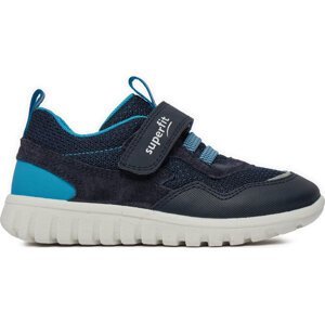 Sneakersy Superfit 1-006204-8010 S Modrá