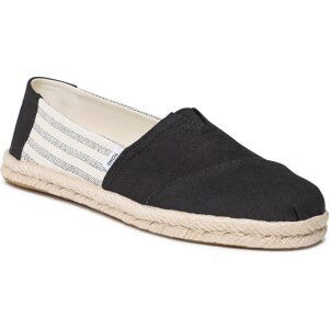 Espadrilky Toms Alpargata Rope 10019904 Black