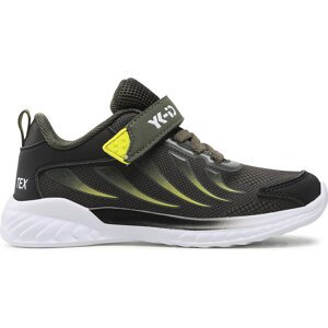 Sneakersy YK-ID by Lurchi Lizor-Tex 33-26631-31 M Black Olive/Neon Yellow