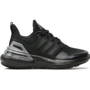 Boty adidas Rapidasport Bounce Sport Running Lace Shoes HP6125 Core Black/Core Black/Iron Metallic