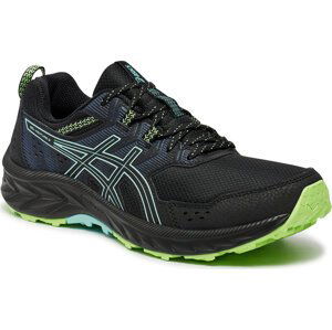 Boty Asics Gel-Venture 9 1011B486 Black/Illuminate Mint 008