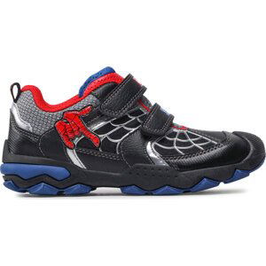 Sneakersy Geox SPIDER-MAN J Buller B. A J269VA 0BU11 C0048 D Black/Red