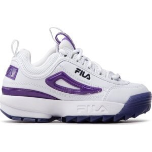 Sneakersy Fila Disruptor T Kids FFK0078.13155 White/Prism Violet