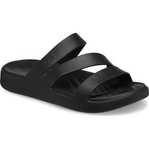 Nazouváky Crocs Getaway Strappy Sandal W 209587 Black 001