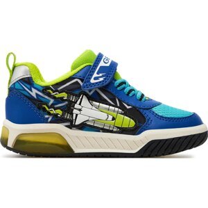 Sneakersy Geox J Inek Boy J459CB 011BC C4344 M Royal/Lime