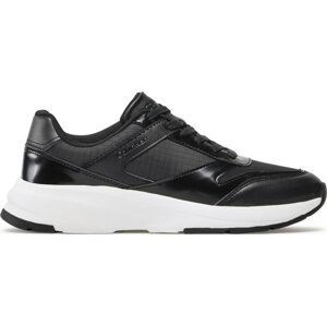 Sneakersy Calvin Klein Low Top Lace Up Mix HM0HM00901 Ck Black BEH