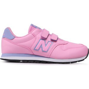 Sneakersy New Balance GV500CA1 Růžová