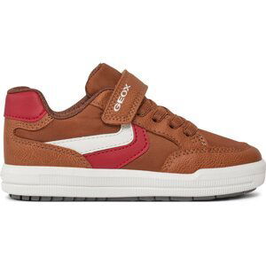 Sneakersy Geox J Arzach Boy J454AA 0FUME C0056 S Brown/Red